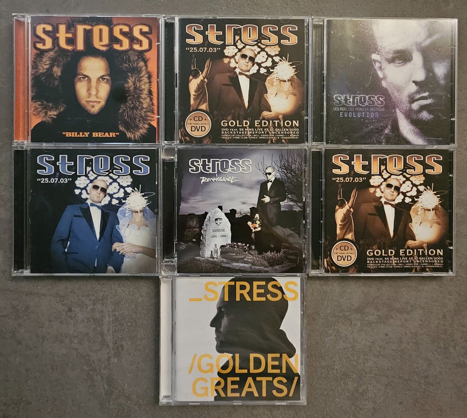 CD: Stress CD's – Usato da Unterkulm venduto da Chaplyn2018