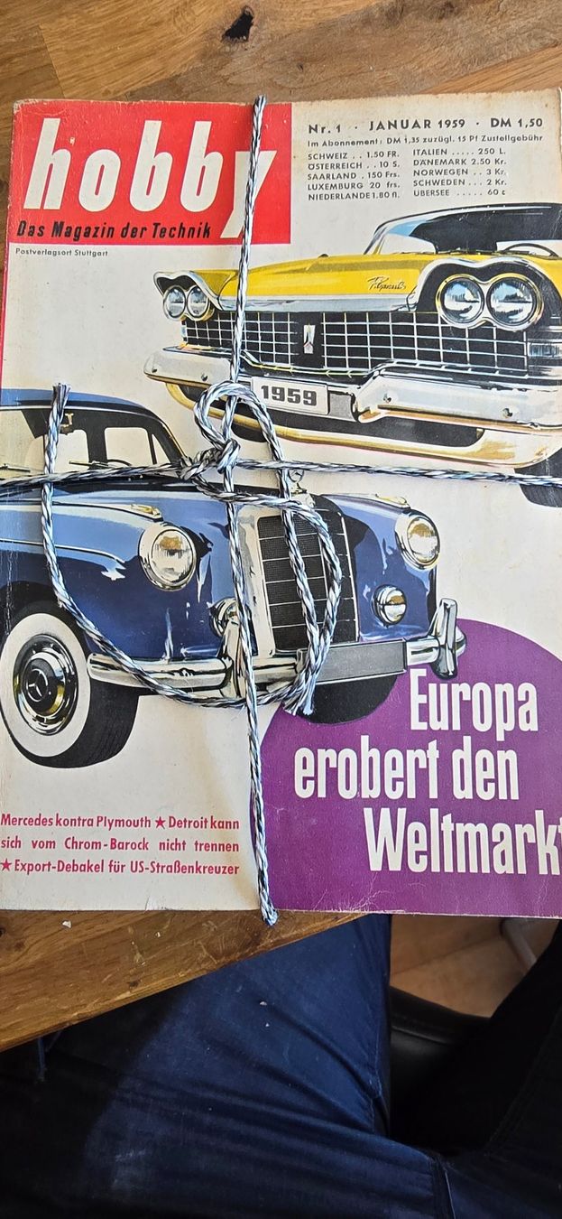 Zeitschriften & Magazine: 1959 Hobby Magazine Jahrgang (zb Jahrgangsgeschen – Gebraucht aus Lengnau BE von FrankHuber