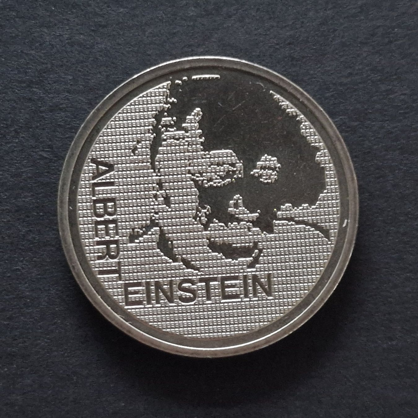 Tutti le monete: CHF 5.- commémorative 1979 Albert Einstein – Usato da Bouveret venduto da psv01 2