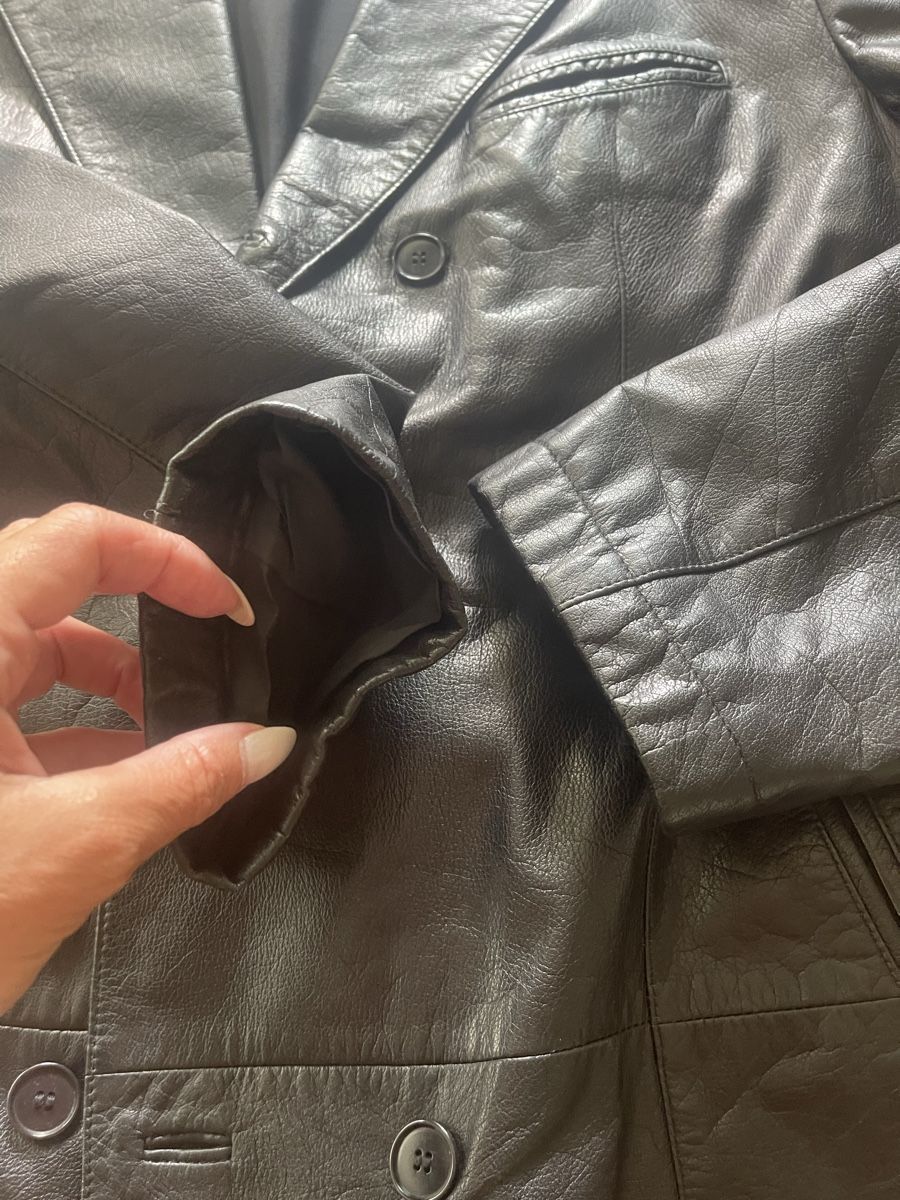Hugo Boss Cappotti: Lederjacke Hugo Boss Ledermantel, Grösse 52 – Usato da Rüschlikon venduto da leo_mwz2 3