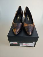 Damenschuhe   echt Leder kariert Grösse 37 Bruglia