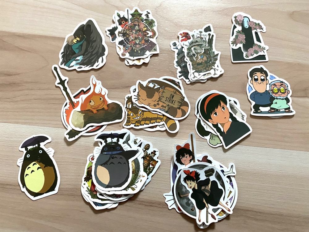 Studio Ghibli Sticker 40stk (Neu (gemäss Beschreibung)) in Neftenbach ...