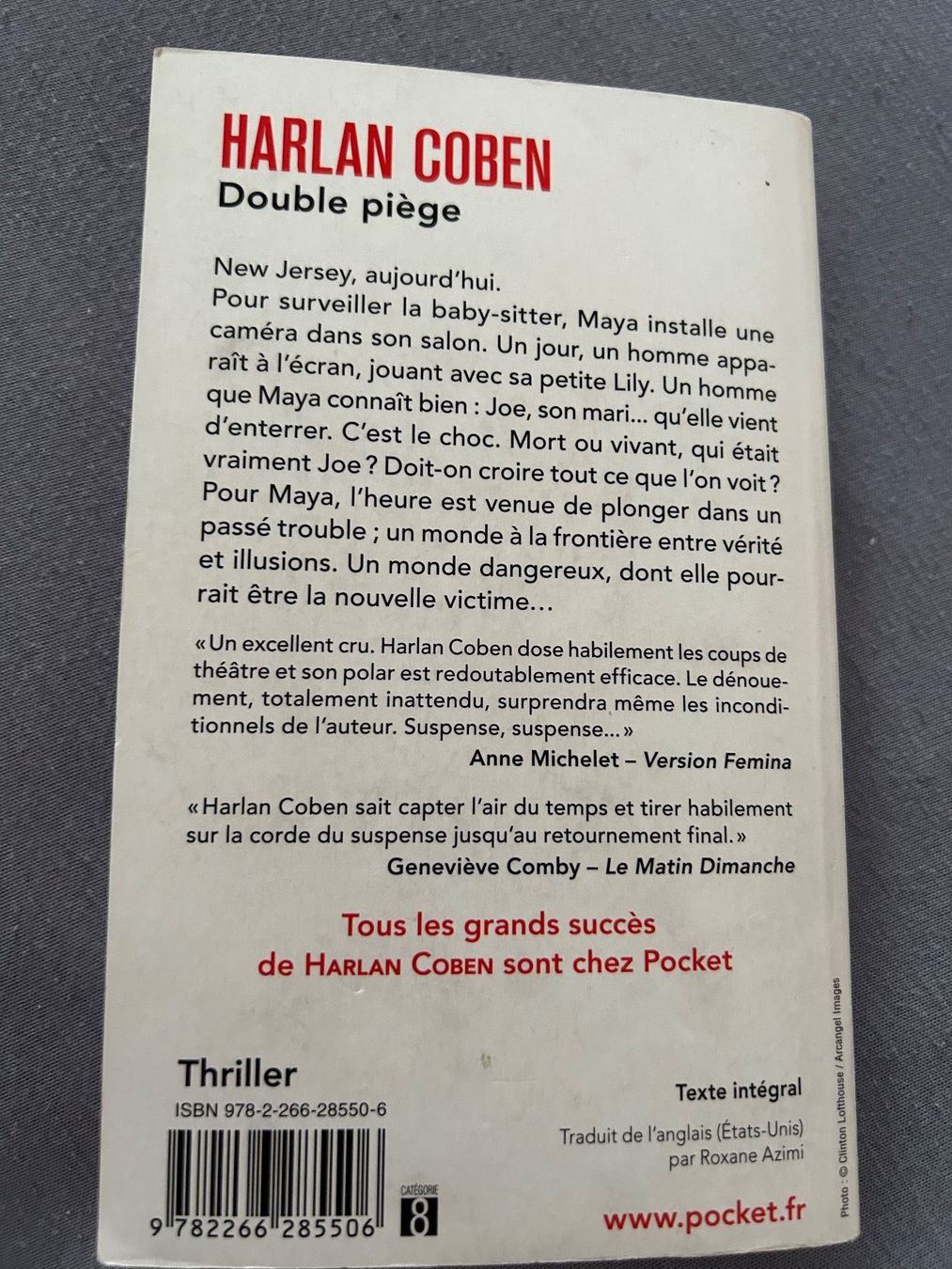Libri: Double piège - Harlan Coben – Usato da Reconvilier venduto da Panda90 1