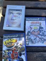3 Jeux PlayStation 2 Resident Evil Naruto Crash