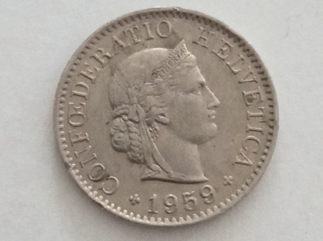 Toutes les monnaies: 5 cts1959 – D'occasion à Alpnach Dorf par ake-7x7v