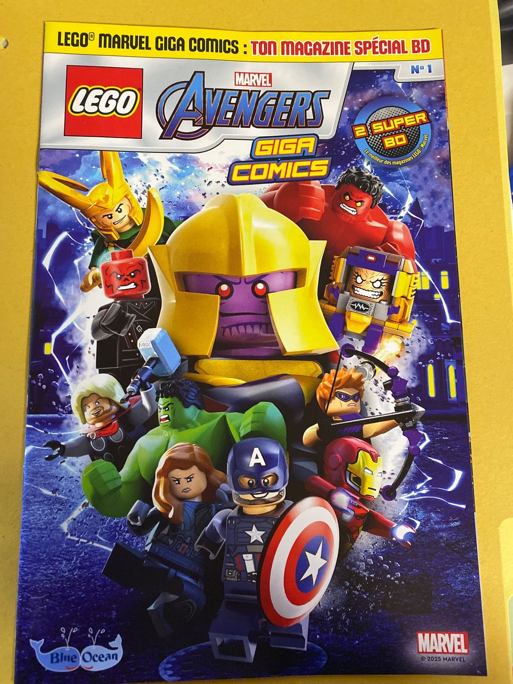 Fumetti: Lego Avengers Giga Comics N°1 - – Usato da Le Brassus venduto da cinema13