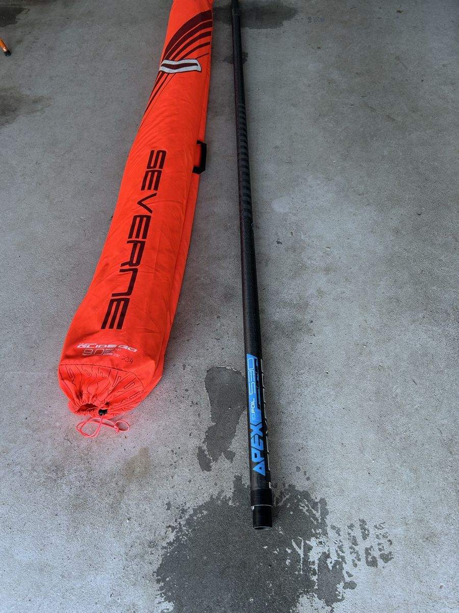 Surfen: Severne HyperGlide 9.0 und Mast ApexIQ 530 – Gebraucht aus Hermetschwil-Staffeln von shaft911 1