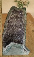 Amethyst Geode Dekoration schwere Ausfuehrung