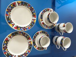 KAFFEESERVICE *MODERN ART* 18-TEILIG ,NEU, KOMPLETTES SET