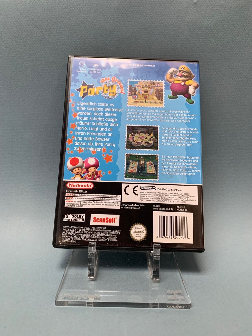 Nintendo Giochi: Gamecube / Mario Party 7 inklusive 2 Mikrofone – Usato da Kölliken venduto da sergesellsretro 2
