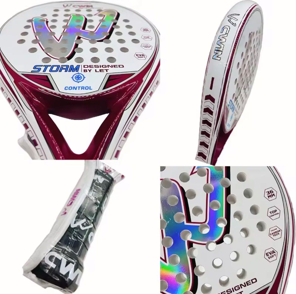 Racchette: Camewin Storm Padelracket NEU – Nuovo e nell'imballaggio originale da Arbon venduto da SMjr11 1