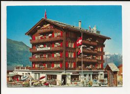 AK 1972 Hotel Walliserhof, Grächen