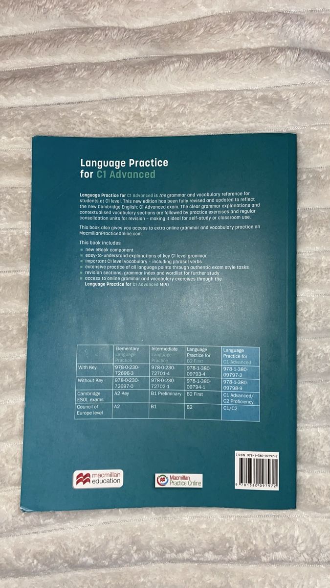 Libri: Language Practice C1 Advanced Michael Vince 4th Edition – Nuovo (secondo la descrizione) da Fribourg venduto da jen_6vlt 1
