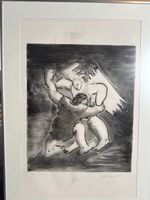 VISCONTI Georges lithographie sans titre