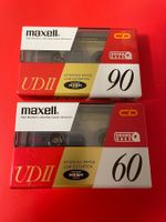 2 MAXELL UD-II 90/60 seltene Chrom Audio Kassetten original