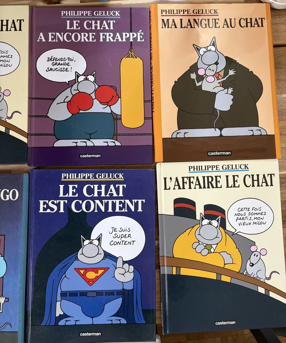Fumetti: 9 livres Le Chat de Geluck  – Usato da Crissier venduto da Nouchki76 2