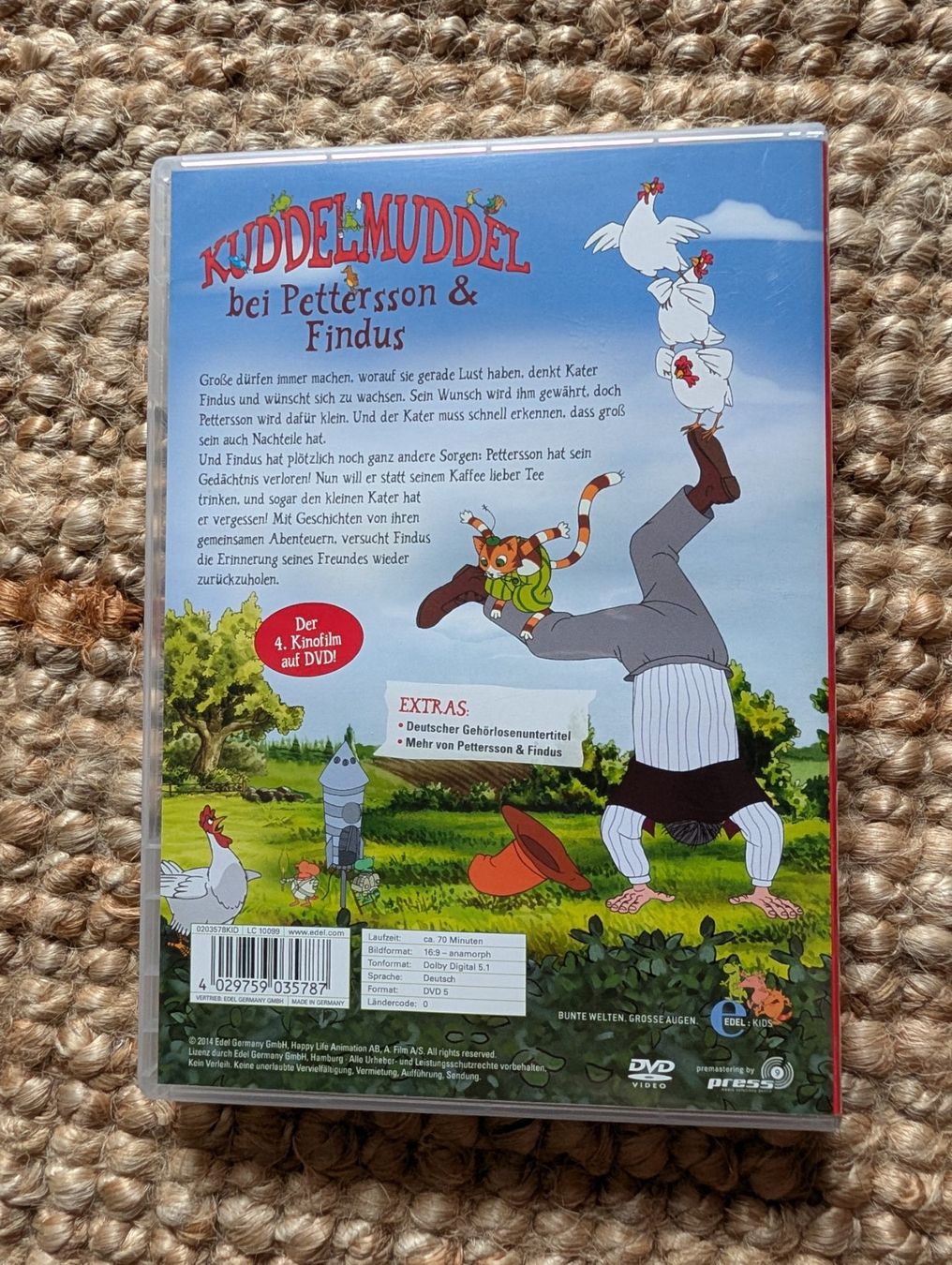 Tutti i DVDs: Kuddelmuddel bei Pettersson & Findus DVD – Usato da Nänikon venduto da Haexli_70 2