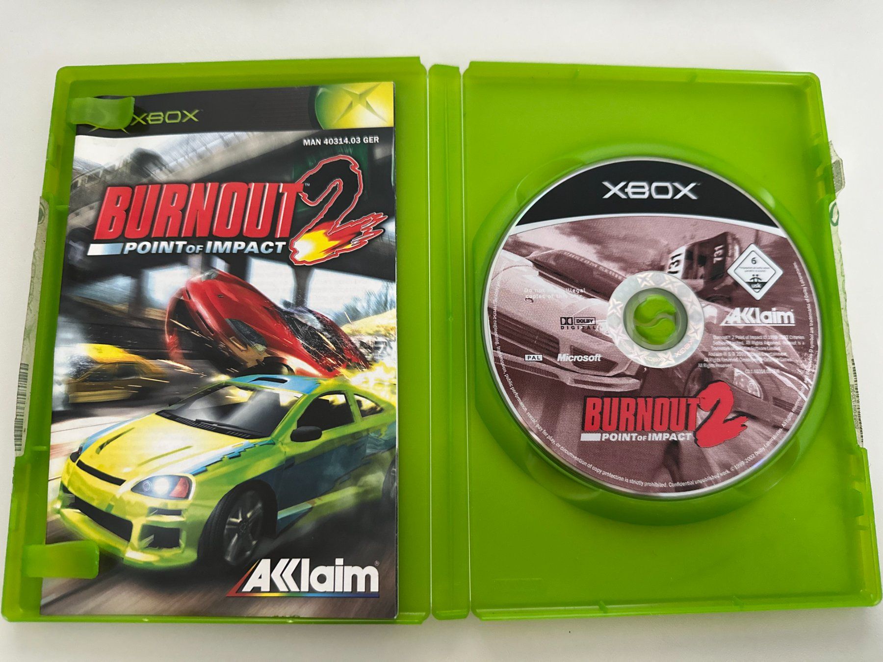 Microsoft Spiele: Burnout 2: Point of Impact, Xbox Original – Gebraucht aus Couvet von Aura_aura 1