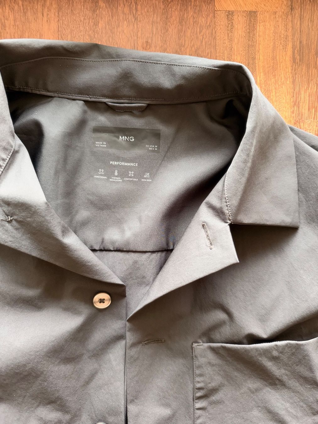Mango Hemden: MANGO Overshirt Hemd Grau / Anthrazit Gr. M – Neu (gemäss Beschreibung) aus Ennetbaden von DanielCPH 2