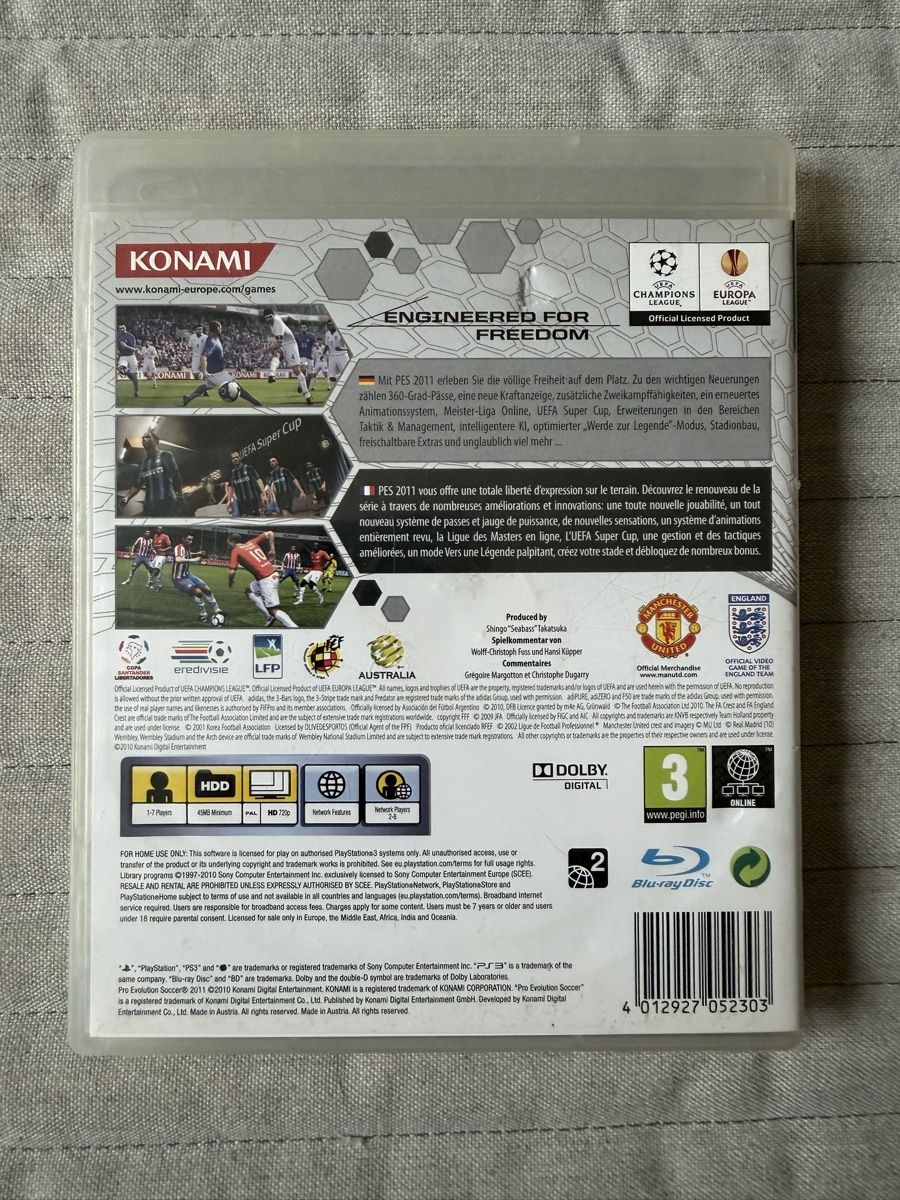 Sony Giochi: Pro Evolution Soccer 2011 (PES 2011) für PS3 – Usato da Thunstetten venduto da Virus_33 2