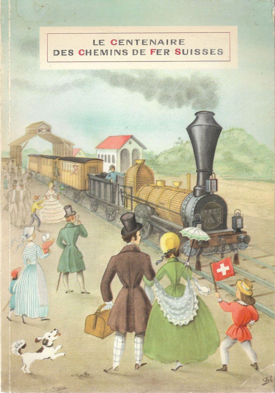 Libri: Le centenaire des chemins de fer suisses – Usato da Bern venduto da Grindelwaldaus