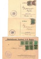 Deutsches Reich Porto Dienstsache Ganzsachen Postkarten TOP