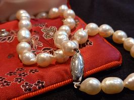 Perlen Collier Top Barockperlen
