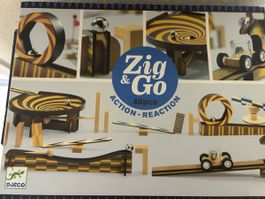 Kettenreaktionsspiel Djeco Zig & Go 45 Teile
