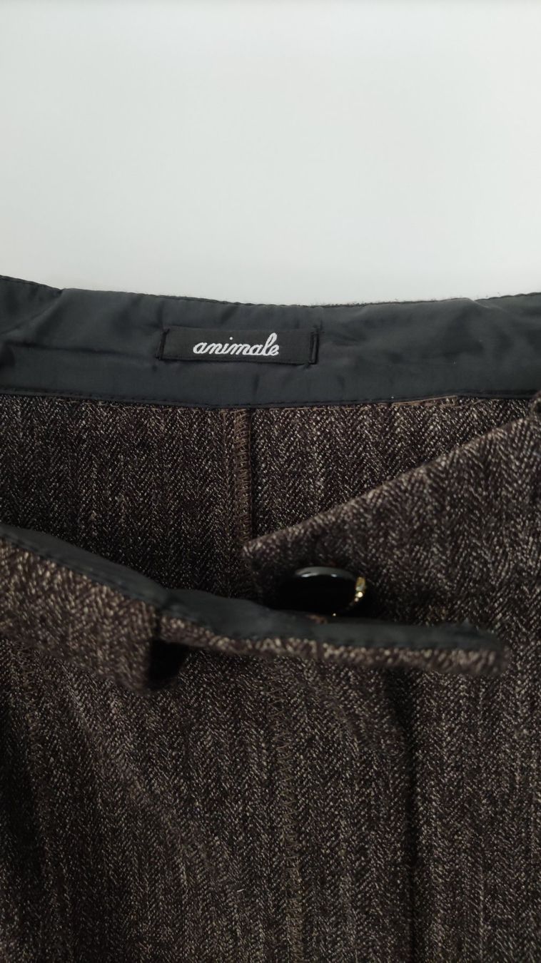 Gonne: Jupe tweed marron coupe originale, marque Animale – Usato da Orbe venduto da ecilea 1
