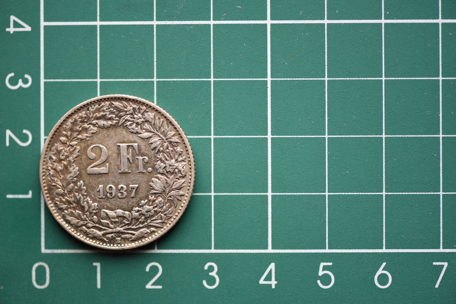 Tutti le monete: 835er silber 2 franken 1937 – Usato da Laupen BE venduto da Gufi57
