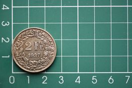 835er silber 2 franken 1937