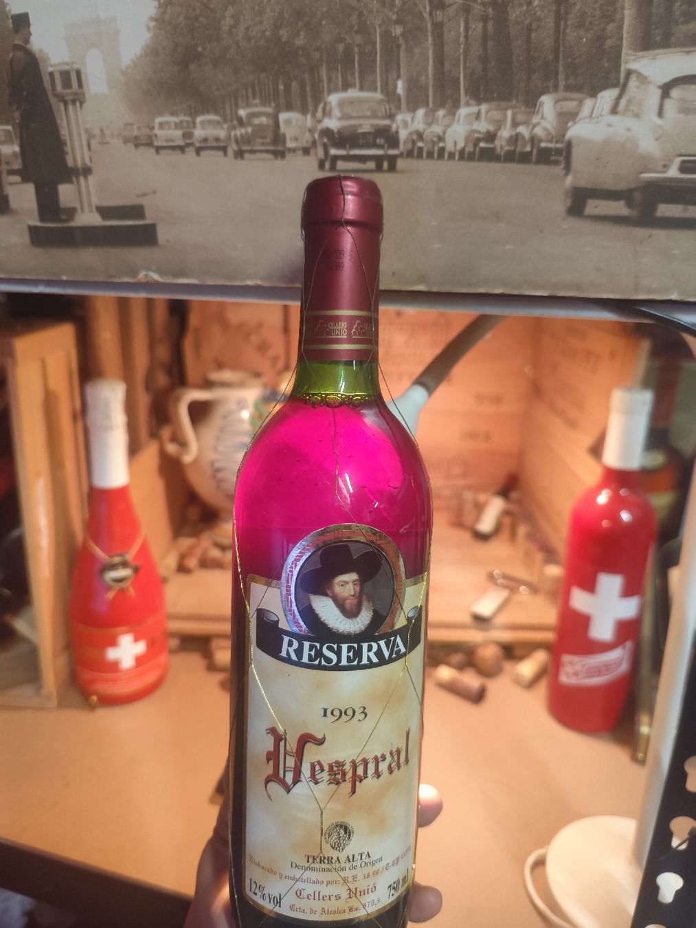 Wein: 1993 Vespral  Reserva Terra alta – Neu und originalverpackt aus Büsserach von Vintage-vins 1