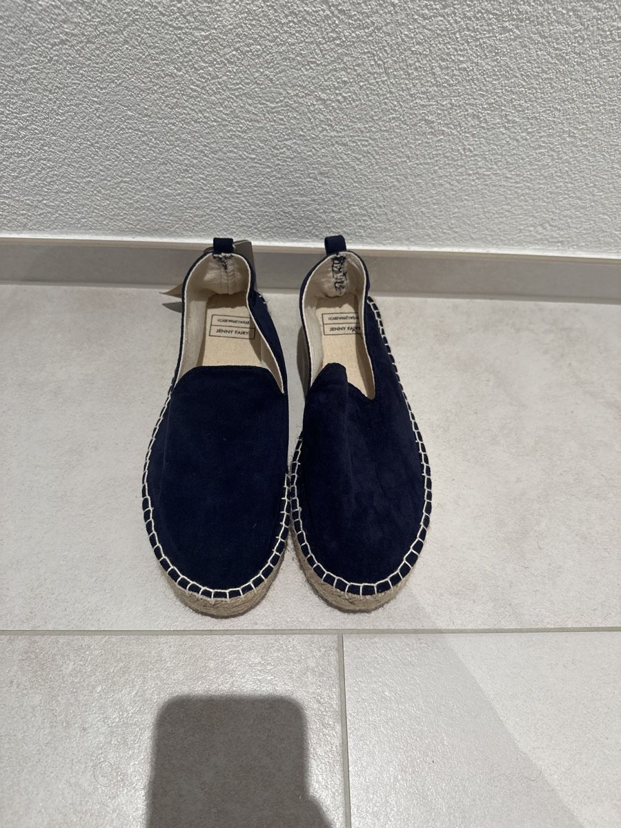 Damenschuhe: Damen Espadrille blau neu – Neu (gemäss Beschreibung) aus Zug von Hehe
