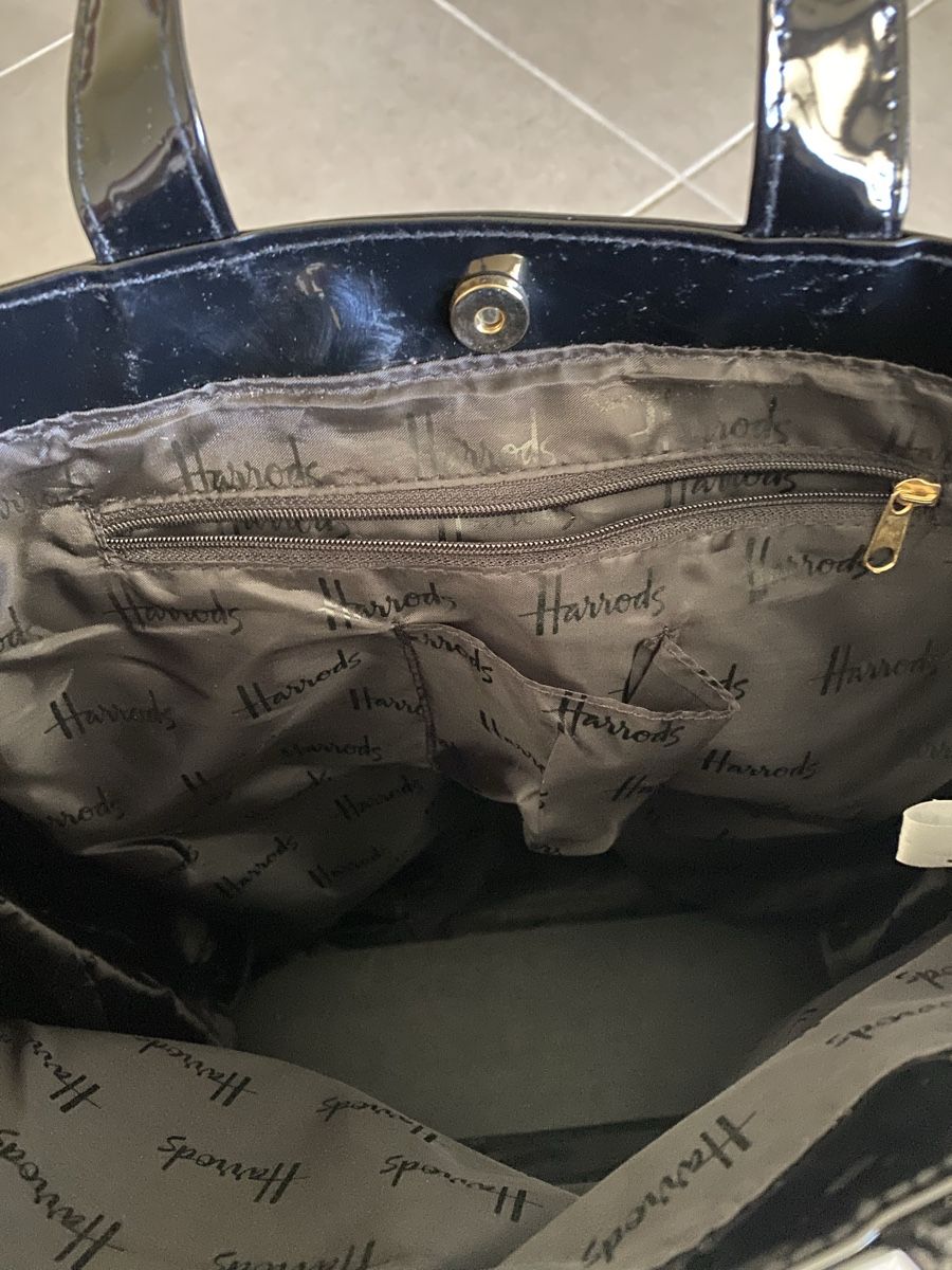 Harrods Taschen: Harrods - Sac verni noir chic – Neu (gemäss Beschreibung) aus Genève von TheMattiBoutique 2
