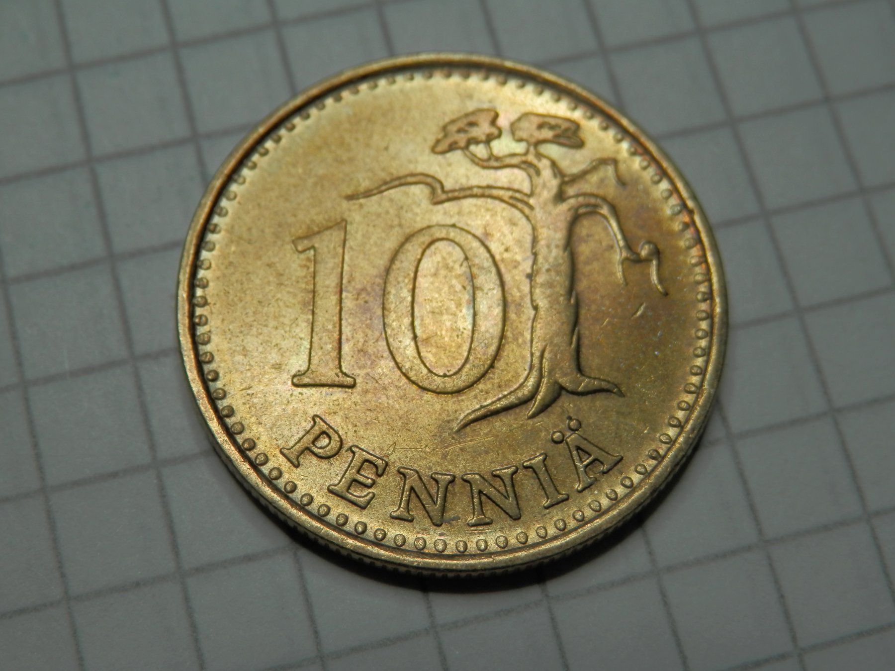 Tutti le monete: Finnland 10 Penny, 1968 – Usato da Weiach venduto da weiach81 1
