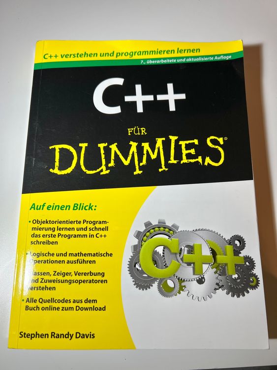 C++ Für Dummies Programmieren lernen | Kaufen auf Ricardo