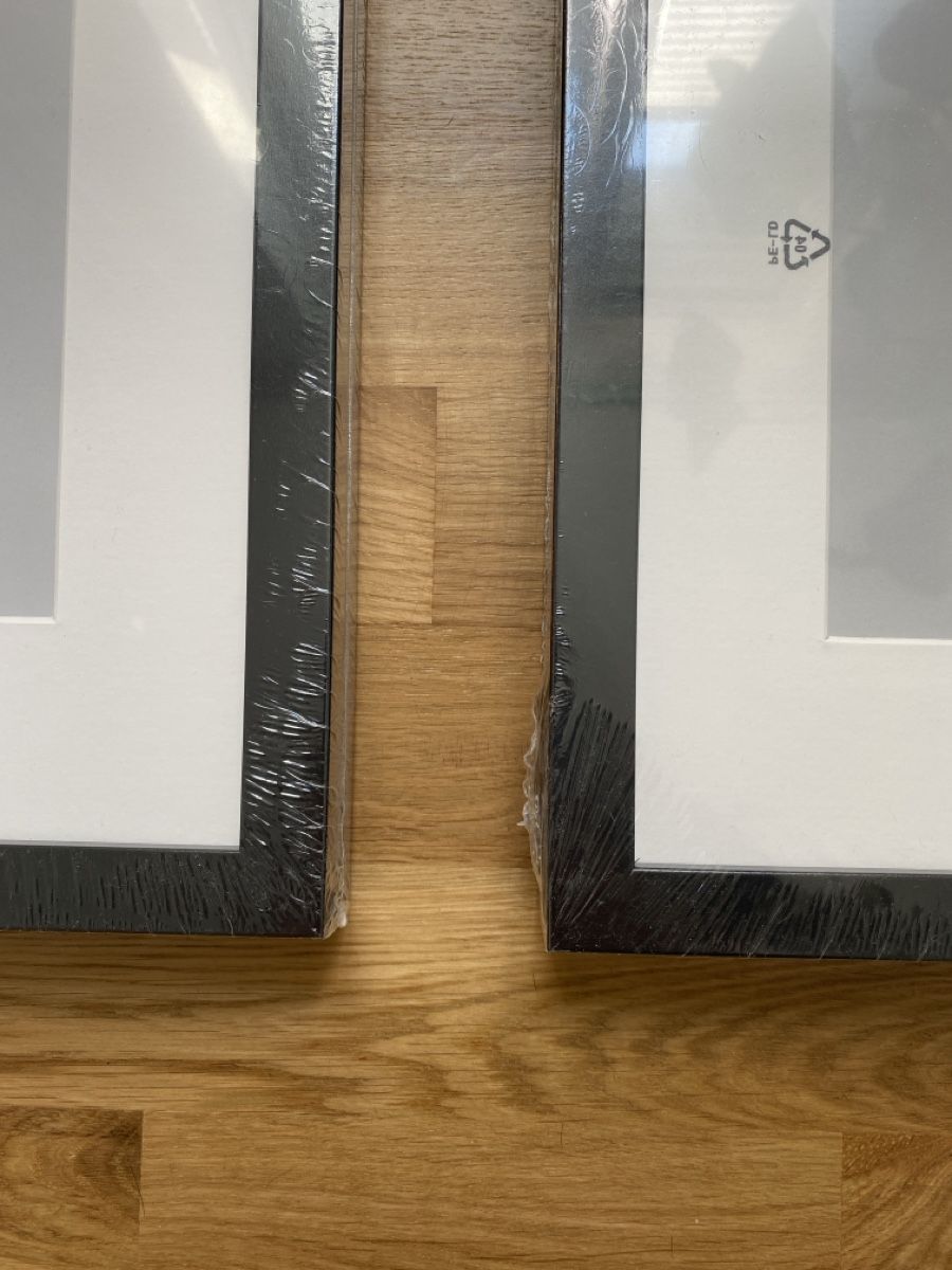Cornici: Bilderrahmen 2x IKEA RIBBA 30x40 schwarz – Nuovo e nell'imballaggio originale da Zürich venduto da adr_c5lp 2