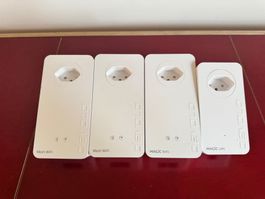 devolo Magic 2 / Mesh WiFi 2 Powerline-Set – 4 Adapter, 2400