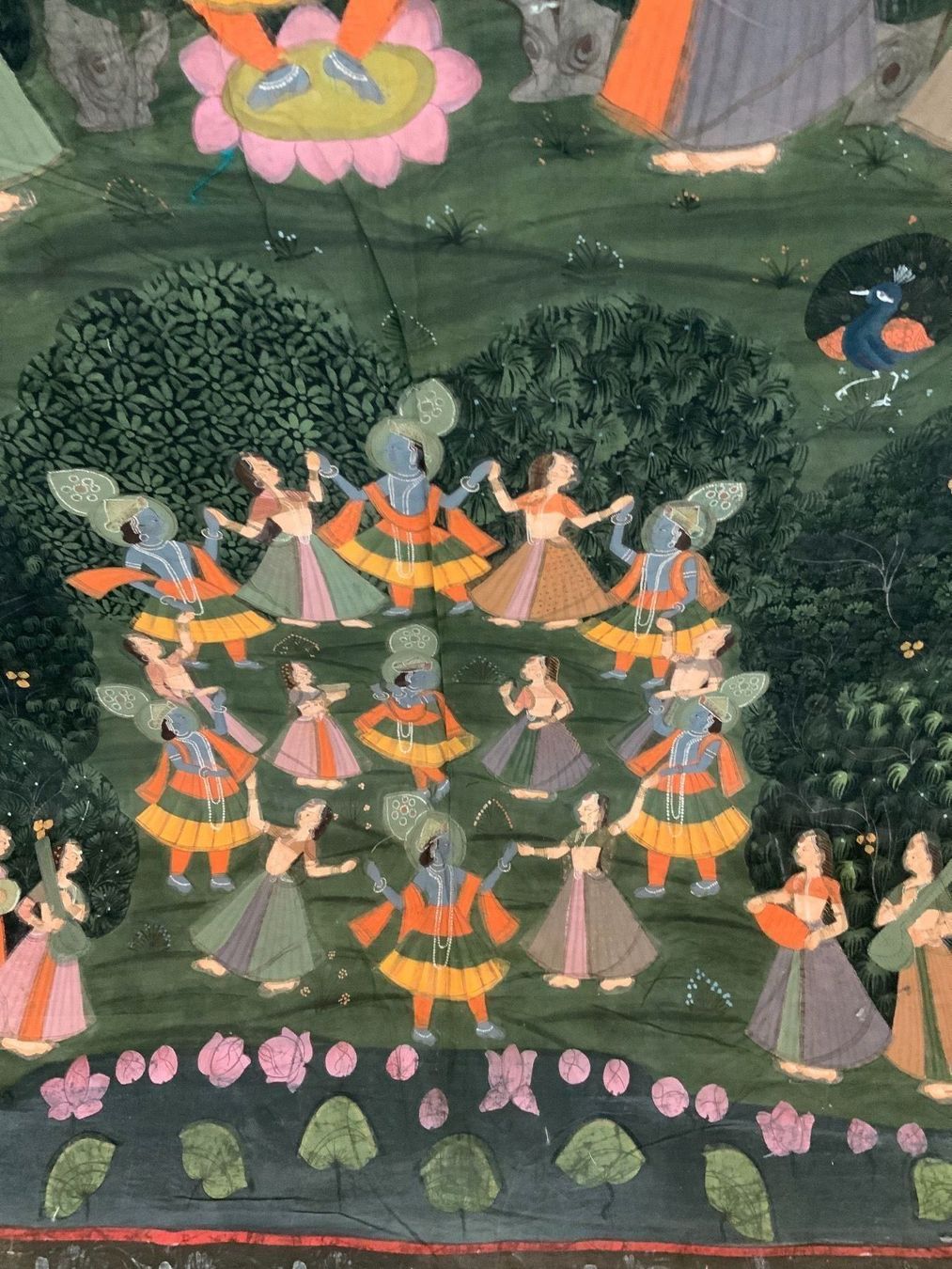 Gemälde: Gemälde - Antik - INDIA Kunst  Unikat – Gebraucht aus Zürich von Danokiko 4