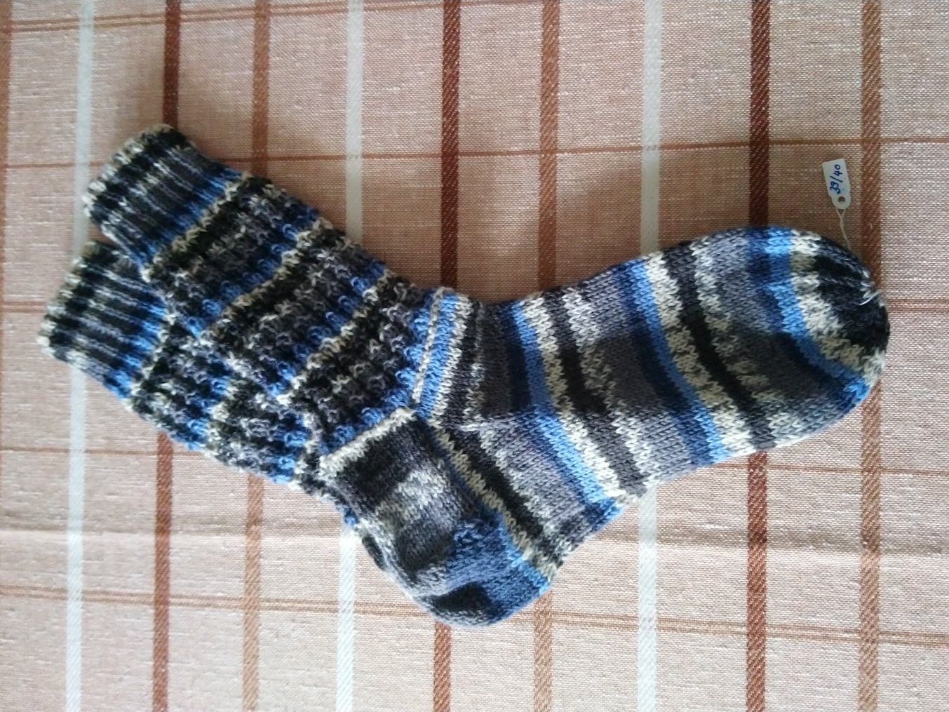 Calze: Socken gestrickt, Grösse 39/40 – Nuovo (secondo la descrizione) da Jonen venduto da h-blxgirl79