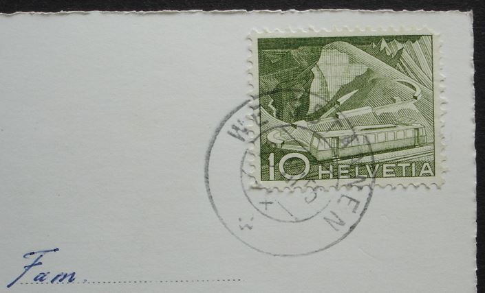 Ansichtskarten: WEISSTANNEN mit Ringgenberg – Gebraucht aus Jona von philajona 1