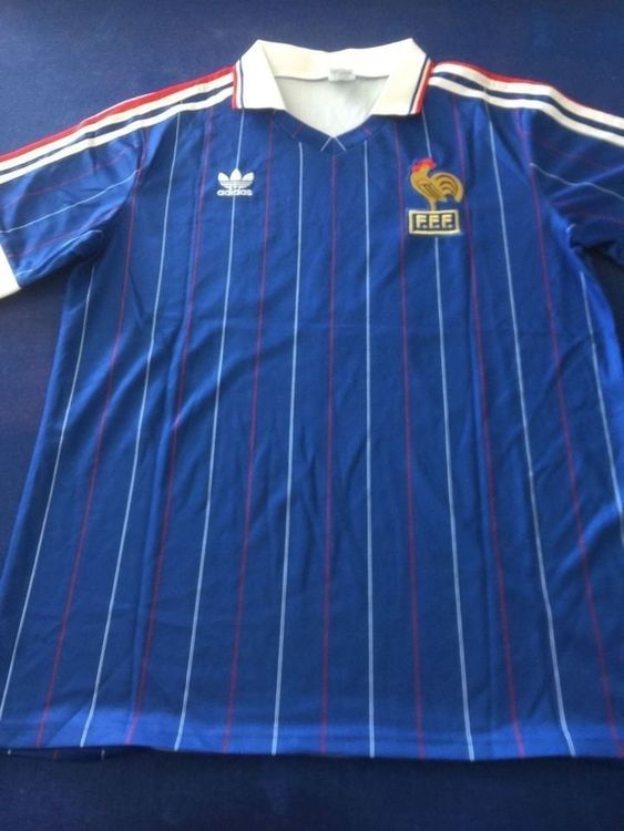 Maillot Vintage équipe De France Adidas 2004-2005 - Domicile Bleu Taille XL