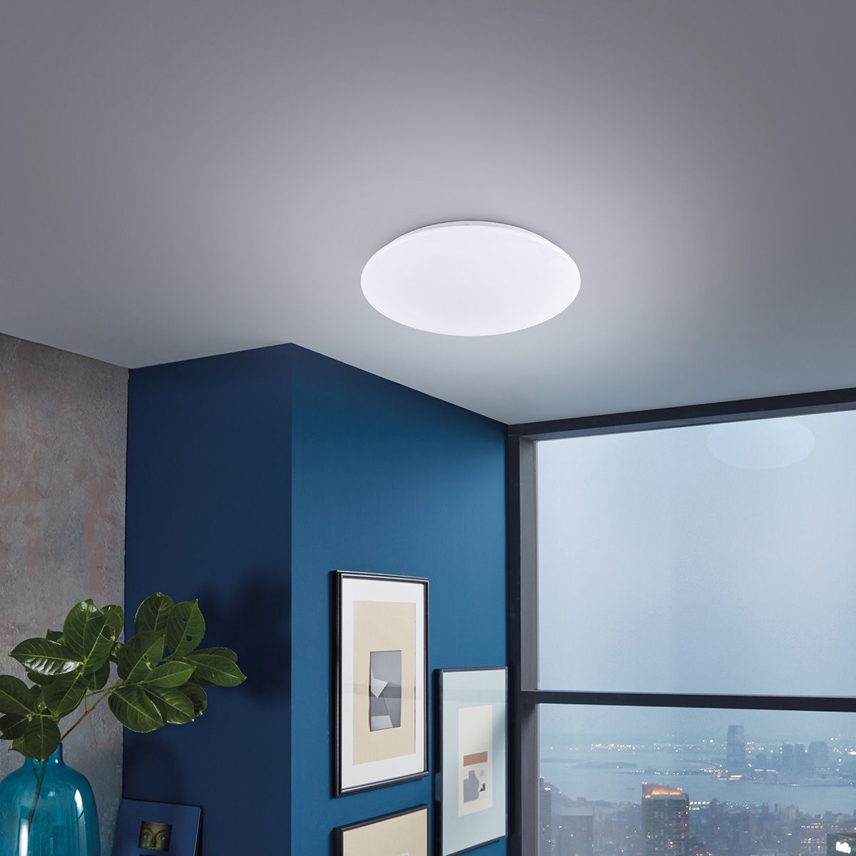Kronleuchter & Deckenlampen: LED Deckenleuchte, Weiss, 40 cm Ø, IP20 – Neu (gemäss Beschreibung) aus Kreuzlingen von Smart-Light 1