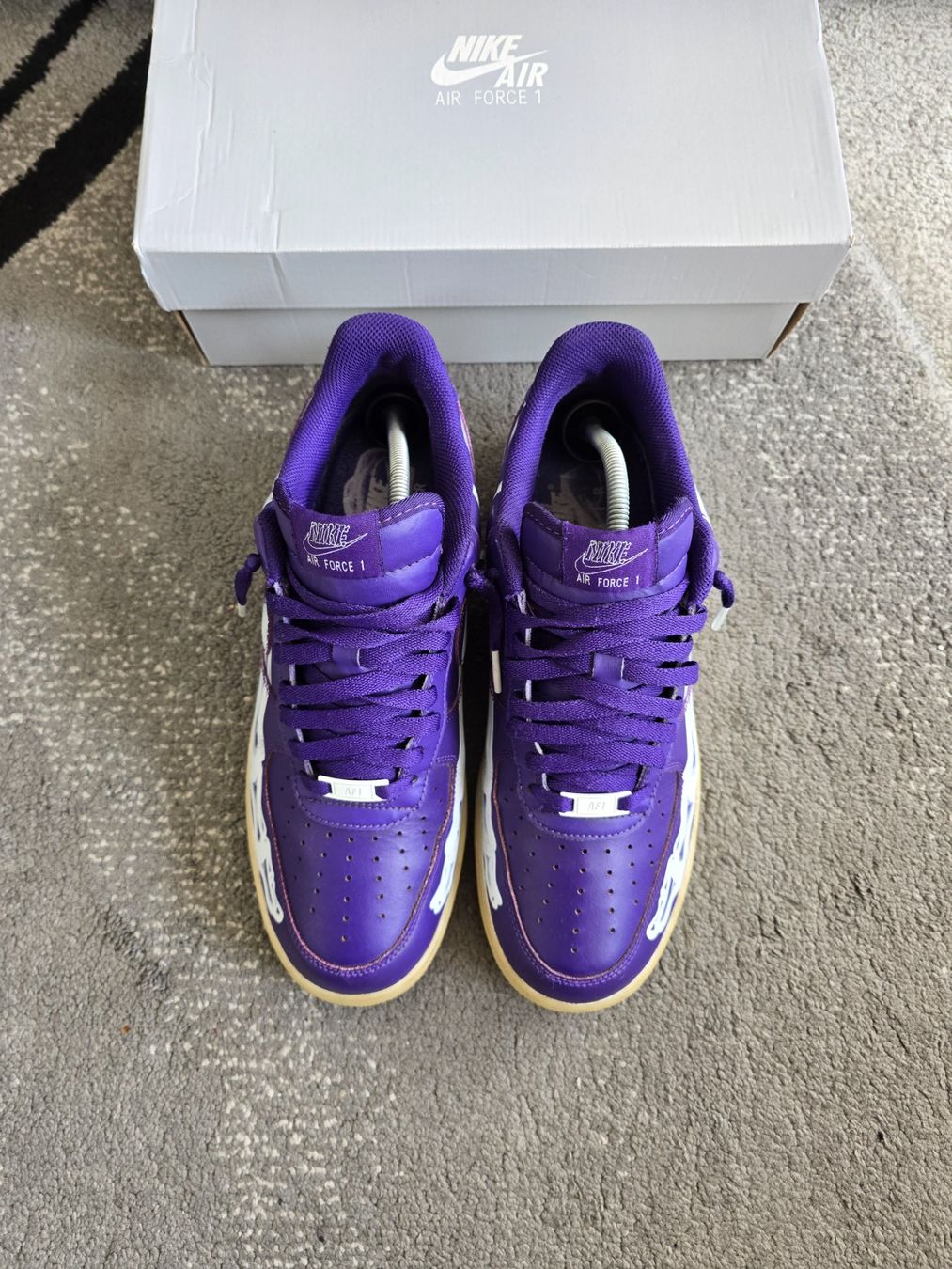 Scarpe da uomo: Af1 purple squeletton – Usato da Bôle venduto da A_Kickstory 2