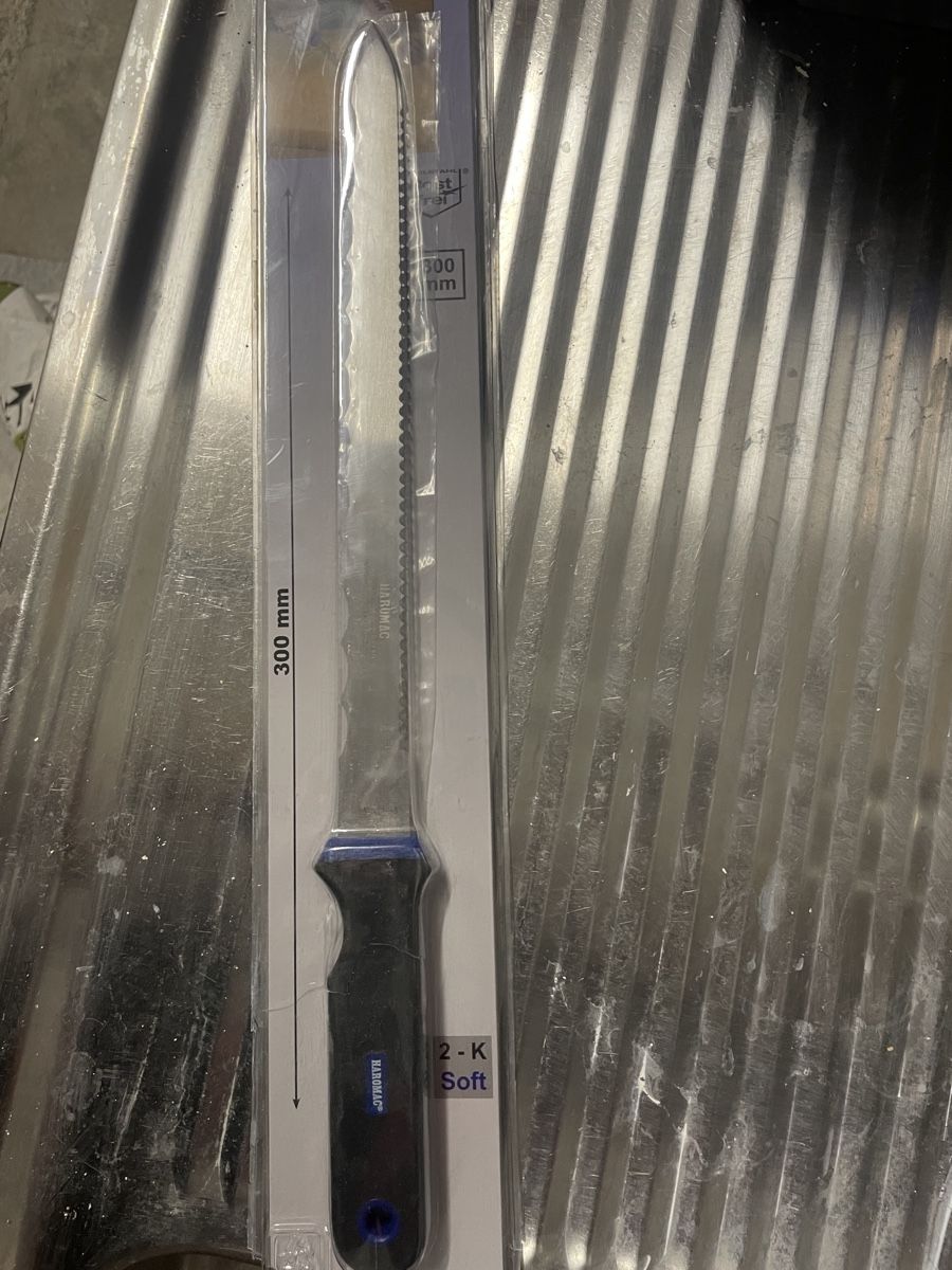 Tutti gli attrezzi: Dämmstoffmesser Haromac, 300mm, in OVP – Usato da Riedt b. Erlen venduto da Darksilver 2