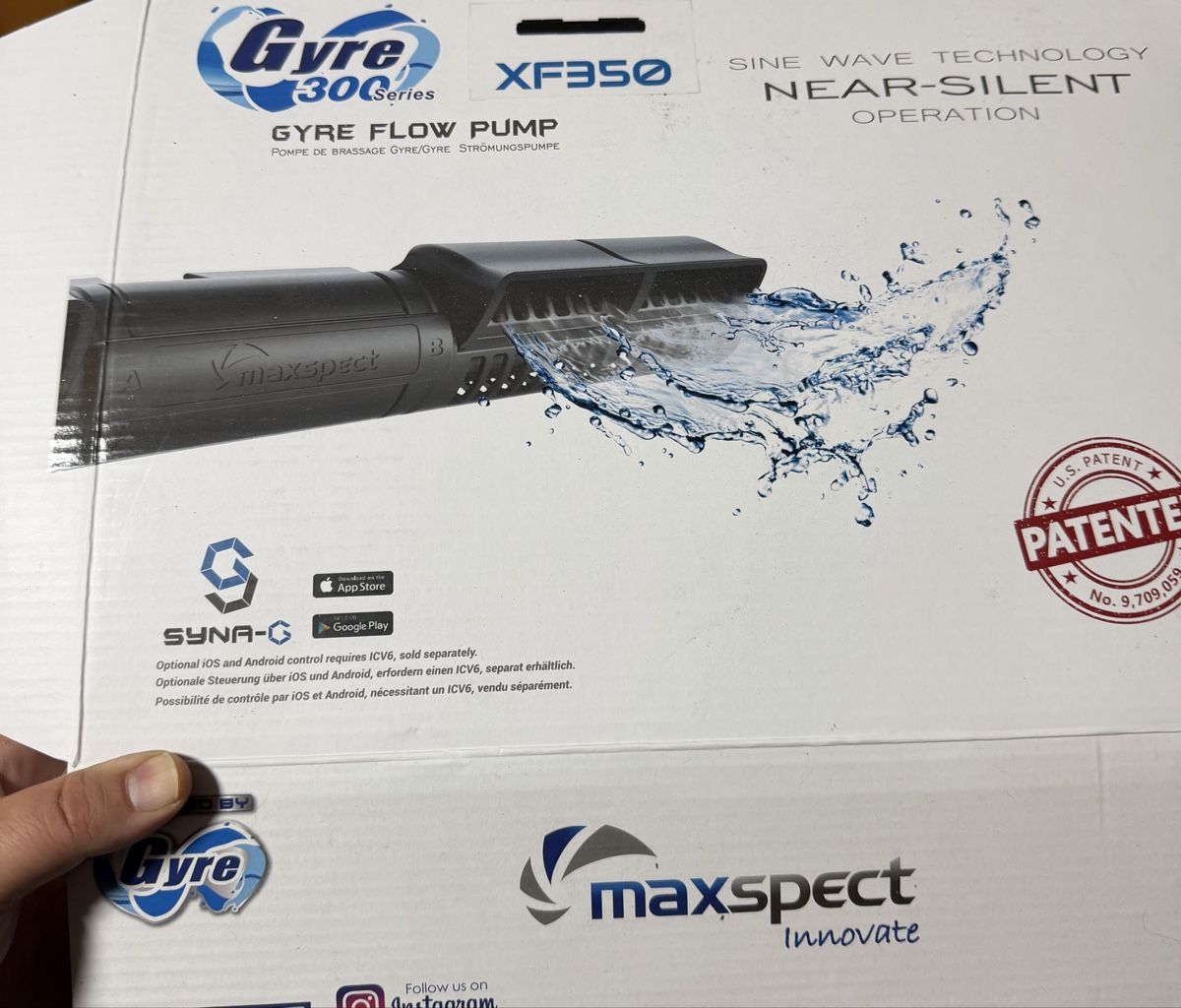 Acquari: Maxspect Gyre XF350 Strömungspumpe mit ICV6 Controller – Usato da Finsterhennen venduto da 18dave1992 2