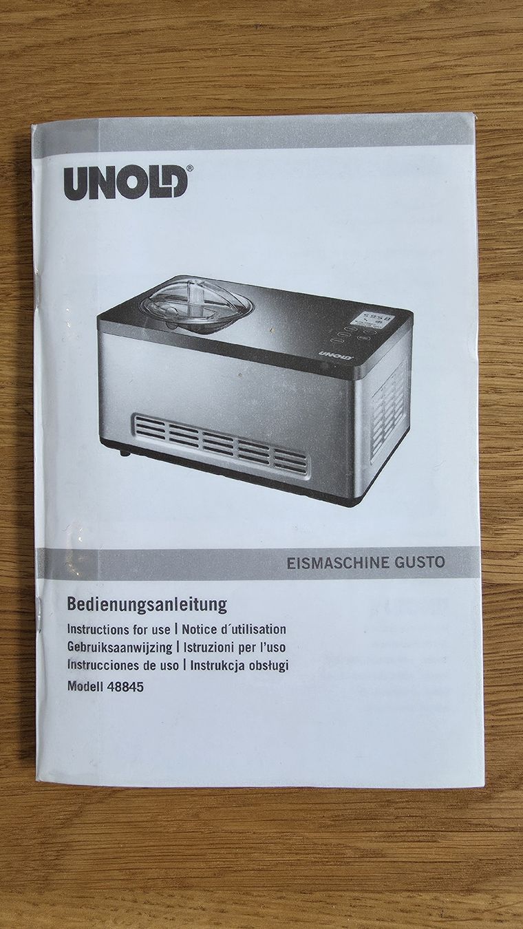 Elettrodomestici da cucina: Eismaschine Unold – Usato da Wallisellen venduto da sarotome 1