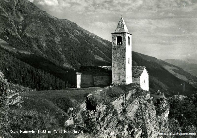Cartoline postali: San Romerieo - Kirche + 1963 – Usato da Emmenbrücke venduto da teestube