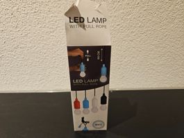 Neu - LED-Lampe blau (Verp. Beschädigt)