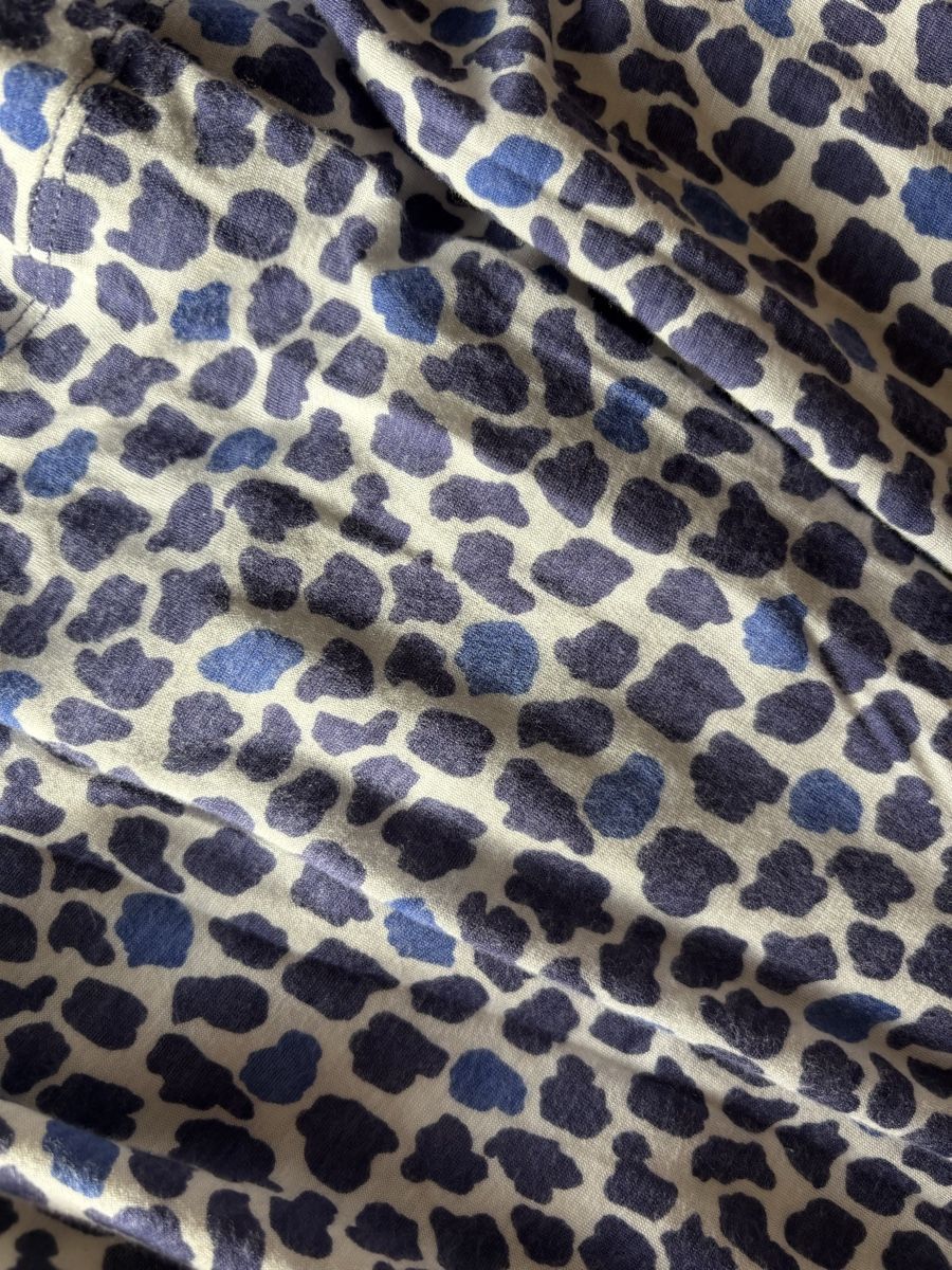 Kleider: Robe Seventy imprimée bleue élégante T40/42 – Gebraucht aus Dotzigen von SecondHandGems 9